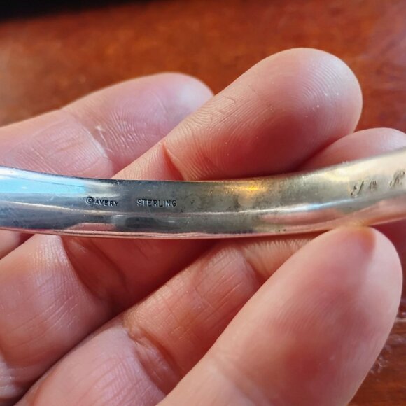 Retired James Avery Christian Symbols Bangle Bracelet Sterling Silver - READ - Picture 4 of 9